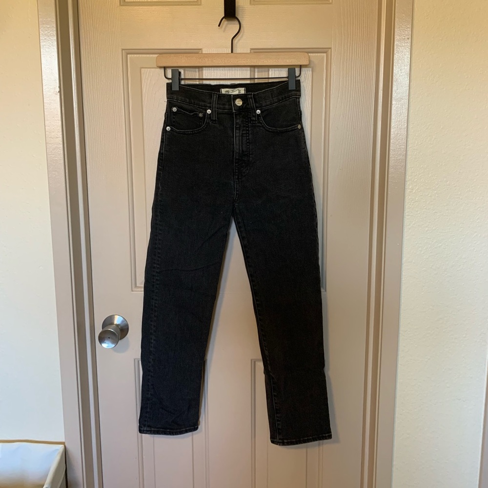 Madewell classic straight jean